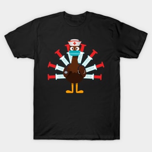 Thanksgiving turkey nurse T-Shirt